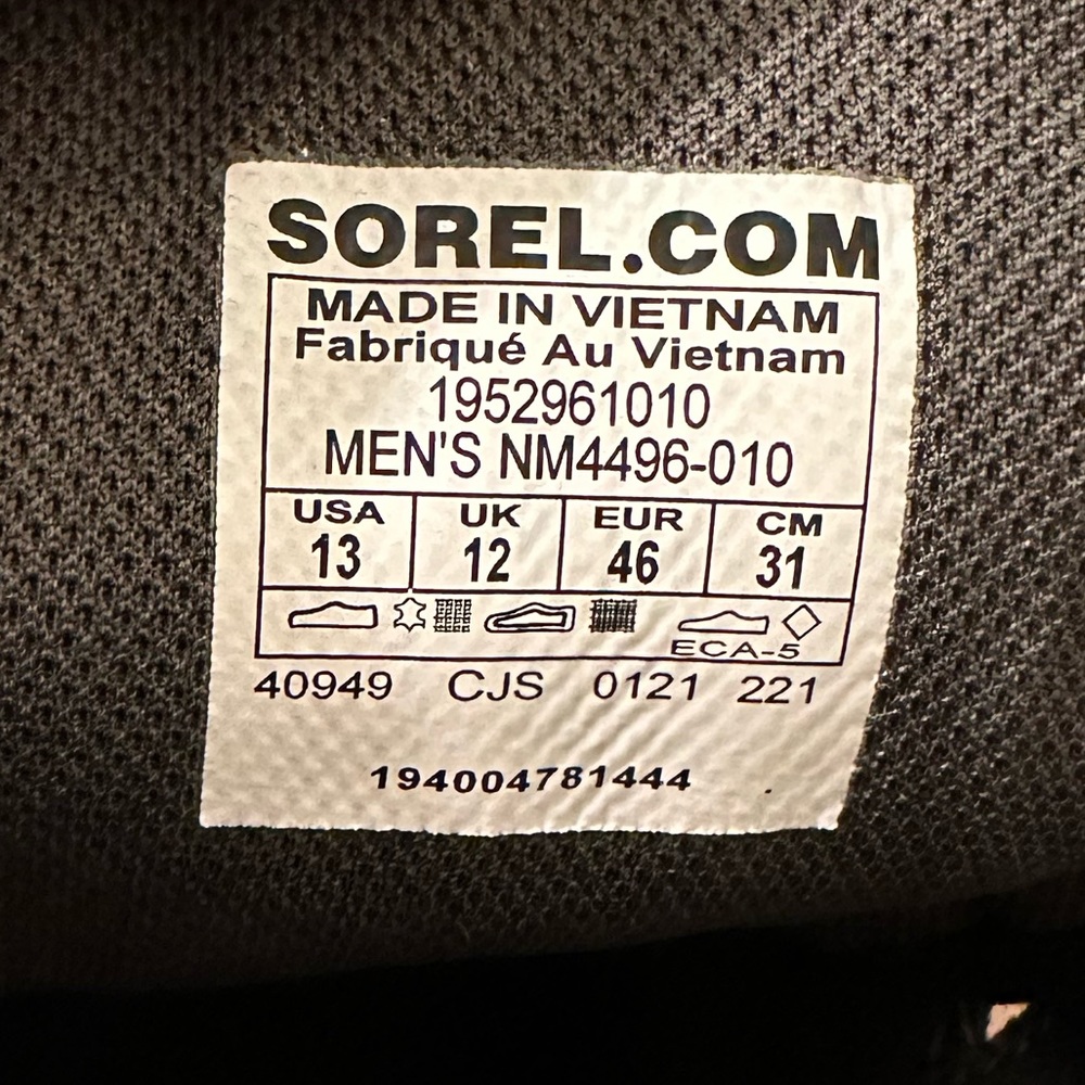 NEW Mens Sorel Caribou Boots - Picture 4 of 16